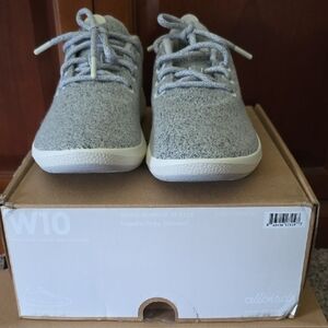 Allbirds Women's Wool Runner Mizzle Sneakers - Dapple Gray and Cream